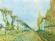 Alfred Sisley, Weg der Maschine